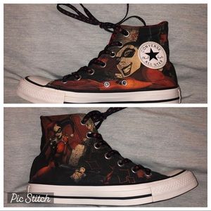 Harley Quinn Dc X Converse size 7 Women’s